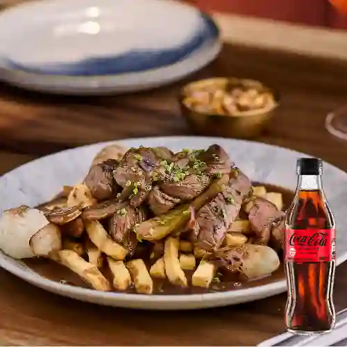 Combo Lomo Saltado + Coca Cola Sin Azúcar 300ML