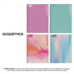 Norma Cuaderno Académico Femenino 80 Hojas Argollado