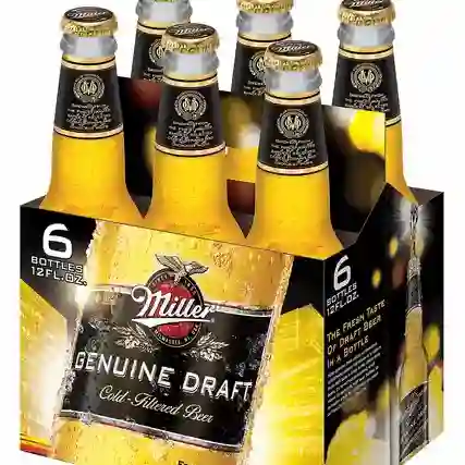 Miller Sixpack Botella