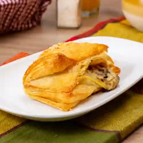 Pastel de Pollo con Champiñones