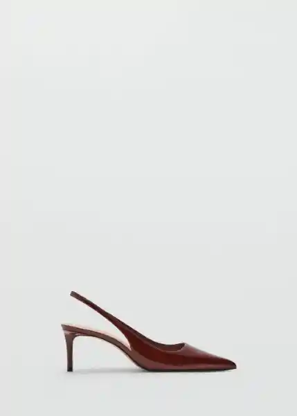 Zapatos Rima Burdeos Talla 36 Mujer Mango