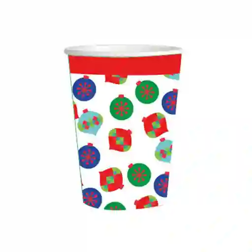 Vasos Ecologico Navidad 1 Nico Fv9-Rn