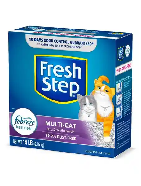 Fresh Step Arena Para Gato Multi Aglomerante 6.35 Kg