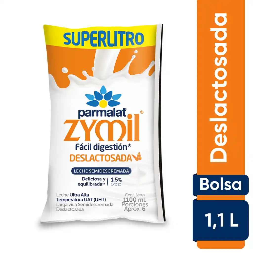 Leche Parmalat  Deslactosada x 1.100mL