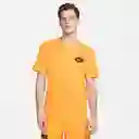 Nike Camiseta M Df Tee 3mo Gfx Para Hombre Amarillo Talla M