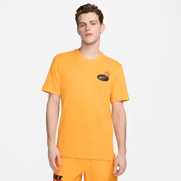 Nike Camiseta M Df Tee 3mo Gfx Para Hombre Amarillo Talla M