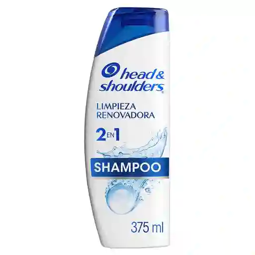 Head & Shoulders Shampoo Limpieza Renovadora Caspa 375 mL