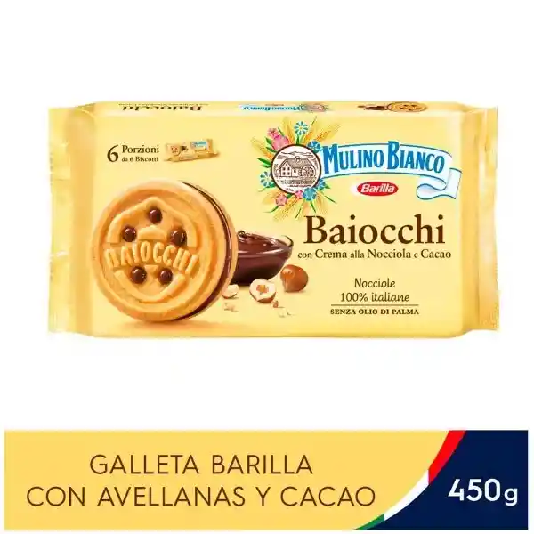 Barilla Galleta Con Avellanas y Cacao