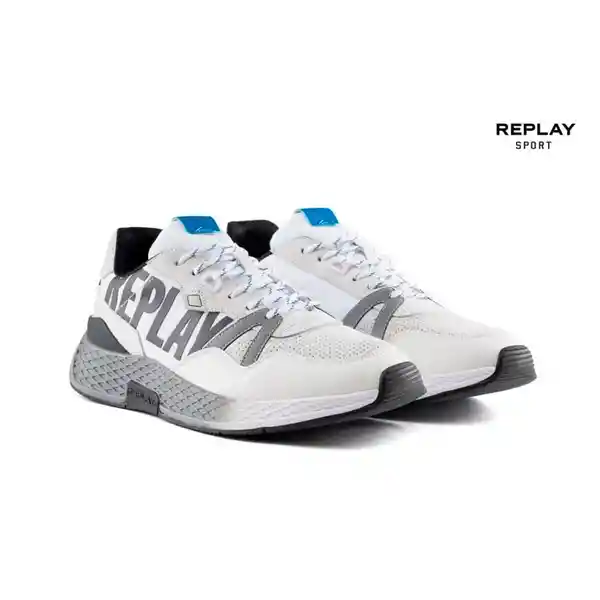 Replay Tenis Sport Loud Blanco Talla 44