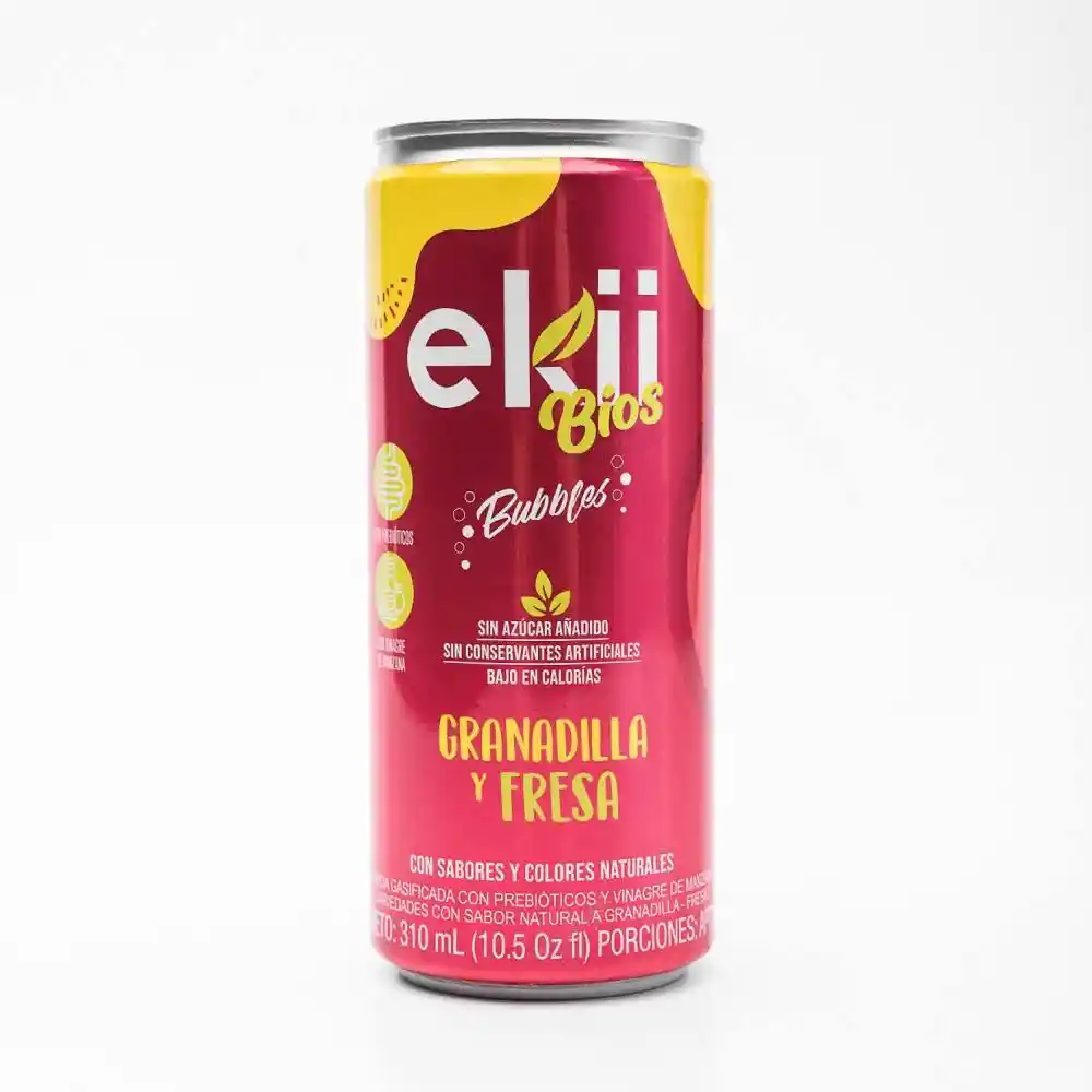 Bebida Ekii Bios Granadilla Fresa