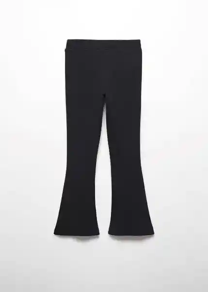 Leggings Ribfler Negro Talla 14 Niña Mango