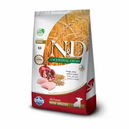 N&D Alimento Para Perro Ancestral Puppy Mini Pollo