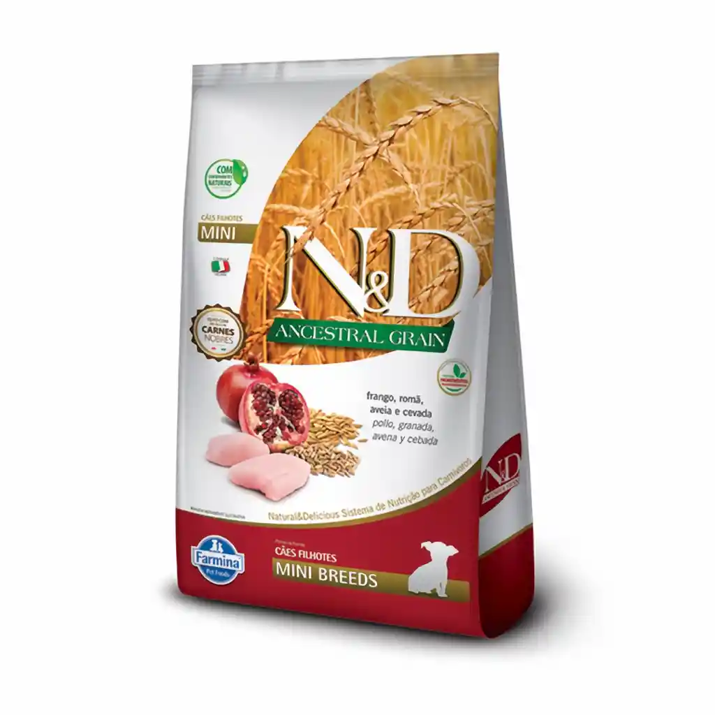 N&D Alimento Para Perro Ancestral Puppy Mini Pollo
