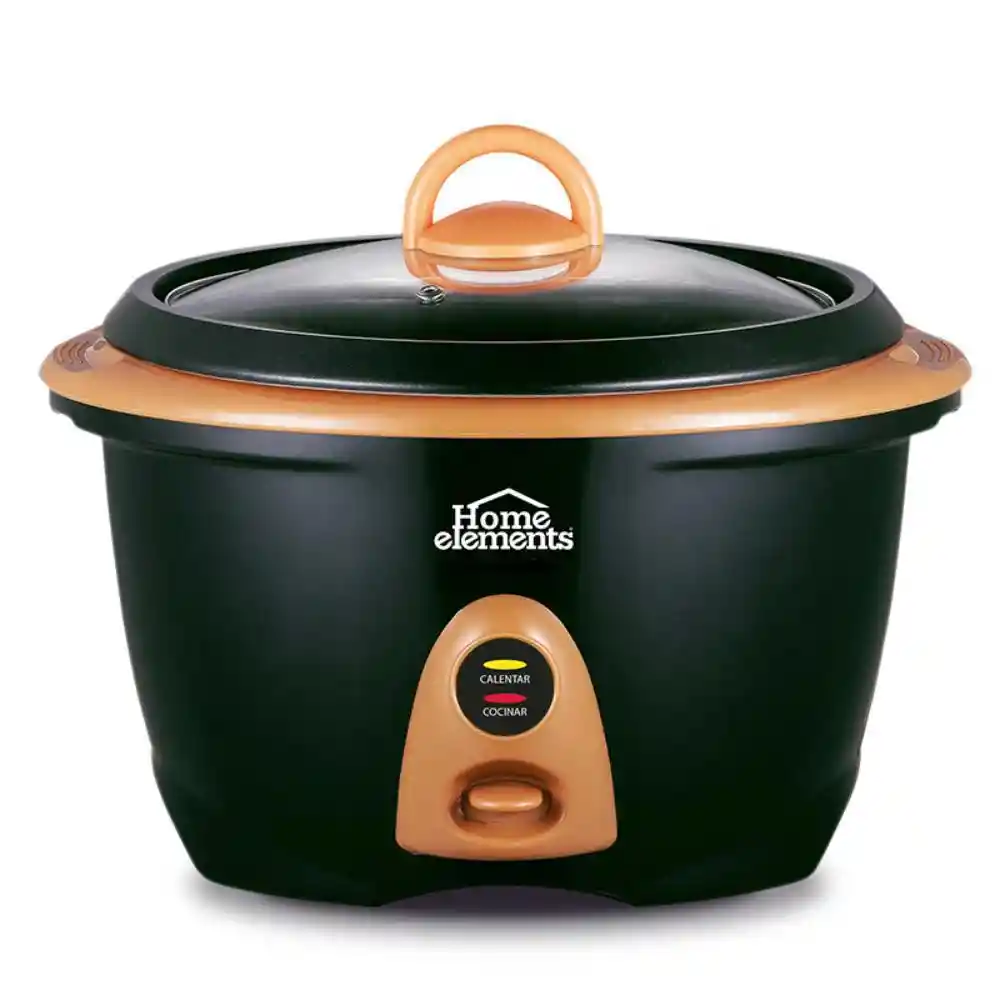 Olla Arrocera Home Elements Negra Copper