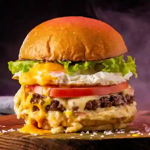 Hamburguesa Artesanal con Huevo
