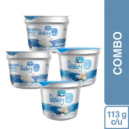 Combo Yogurt Baby gu Vainilla 2 Und + Natural 2 Und