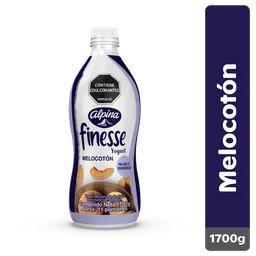 Finesse Yogurt con Probióticos sabor Melocotón sin Azúcar