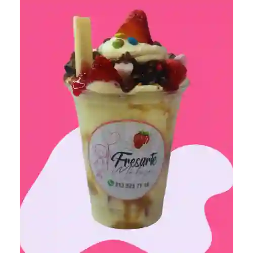Fresas con Crema 16 Onz