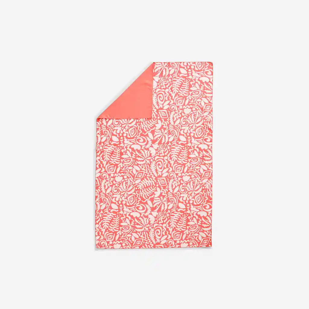 Toalla de Microfibra Para Natación Talla Xl 110 X 175 Cm Nabaiji - Coral