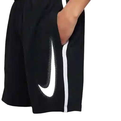 Nike Short B Df Multi Hbr Para Niño Negro DX5361-010