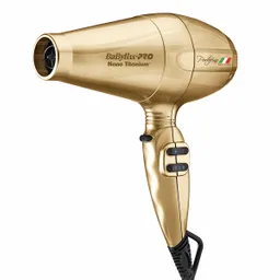 BabylissPro Secador Nano Titanium Portofino Dorado