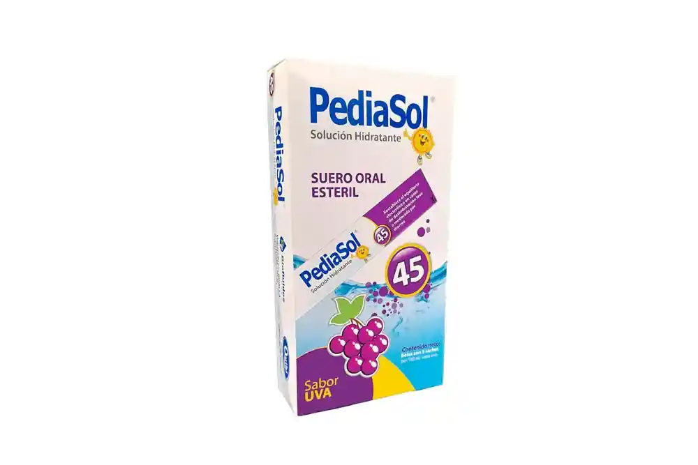 Pediasol Suero Oral Sabor Uva