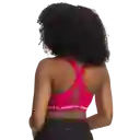 Under Armour Brásier Top Ssback Mid Mujer Rosado Talla MD
