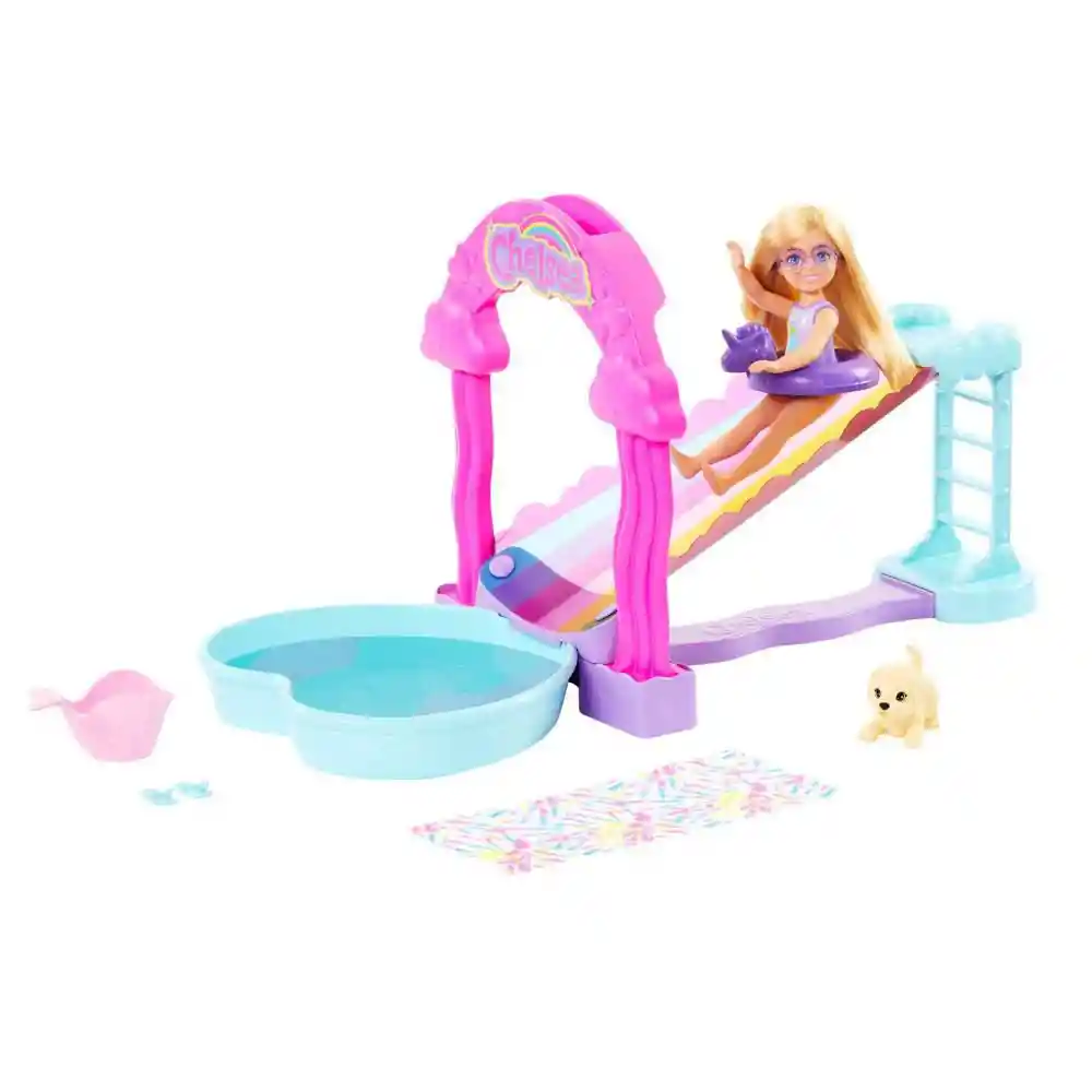 Barbie Resbaladilla de Agua Chelsea