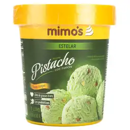 Mimos Helado Estelar Pistacho con Nueces