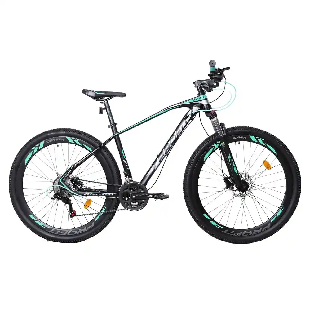 Bicicleta Profit Denver D2 Mtb 27.5 Pulgadas 8 Velocidades Turquesa