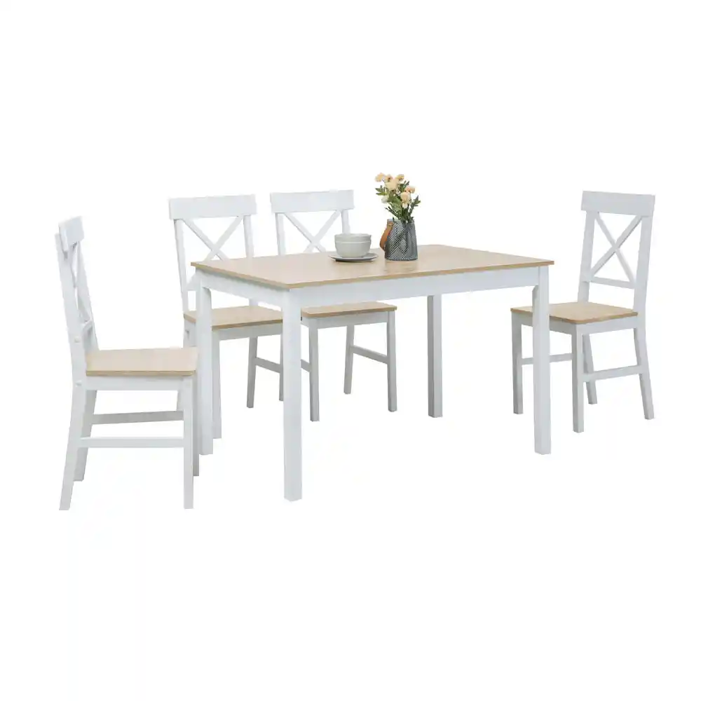 Comedor Romance 2.0 4s Natural 118 X 74 X 73 Cm
