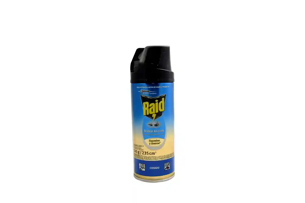 Raid Insecticida Doble Acción Zancudos y Moscas