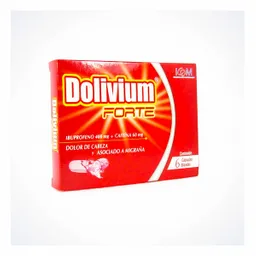 Icom Dolivium Forte 400 60 Mg 6 Cap Blan