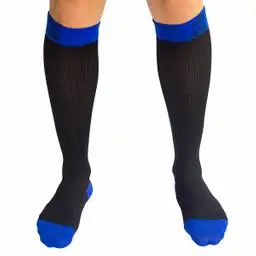 Nv-X Sport Calcetin 1520 Negroazul L