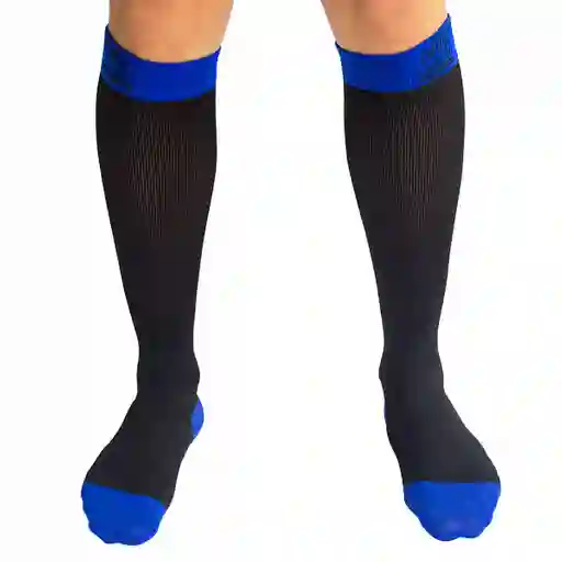 Nv-X Sport Calcetin 1520 Negroazul L