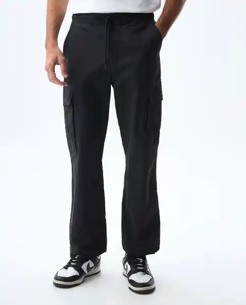Pantalón Hombre Negro Talla 32 831G001_NEG190303 Americanino