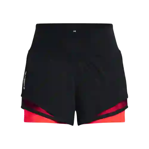 Under Armour Pantaloneta Anywhere de Mujer Negro Talla SM