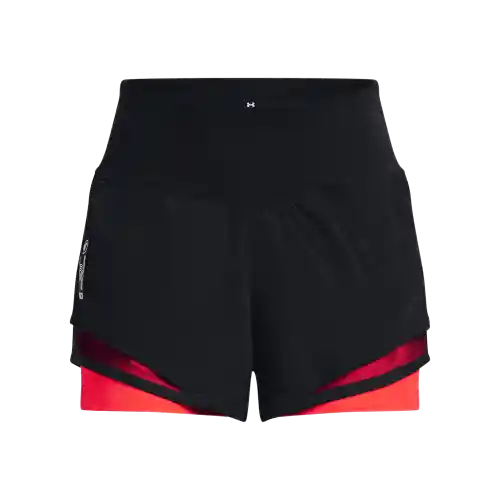 Under Armour Pantaloneta Anywhere de Mujer Negro Talla SM