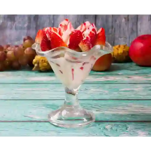 Fresas con Crema Pequeña