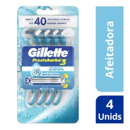 Gillette Cool Máquinas Para Afeitar Desechables X 4