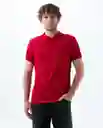 Camiseta Hombre Rojo Talla S 800G002_ROJ191758 Americanino