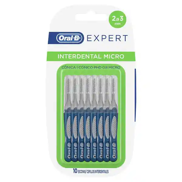 Cepillos Interdentales Oral-B Expert Interdental Micro 10 Unidades