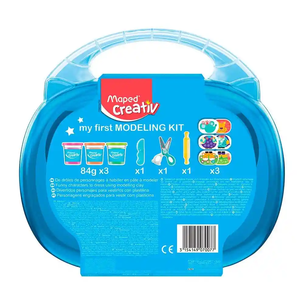 Maped Masa Para Moldear Creativ Mi Primer Kit