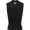 Under Armour Camiseta Heat Gear Compression Hombre Negro T. LG