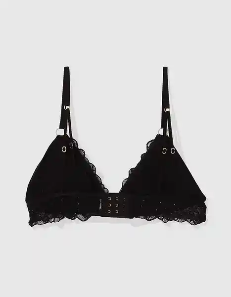 Bralette Aerie Negro Talla Small American Eagle 3810073