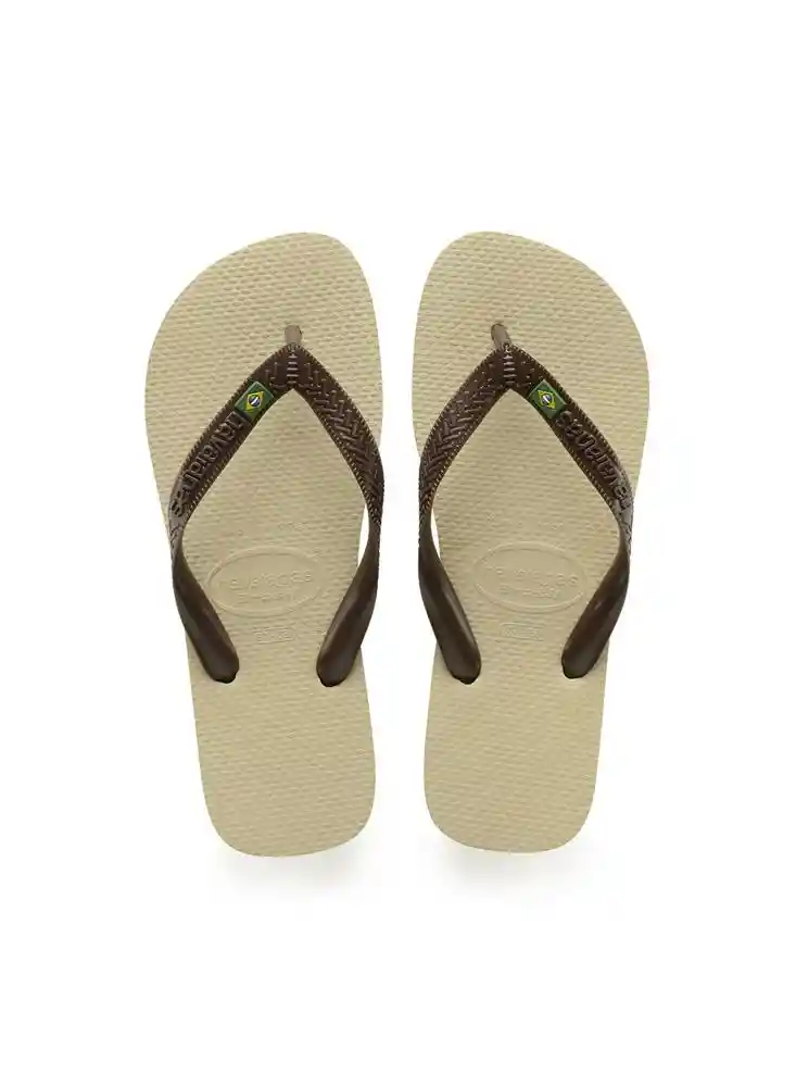 Sandalias Havaianas Brasil 4000032 Caqui