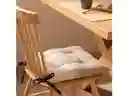 Cojín Silla Tejeduría Beige Casaideas