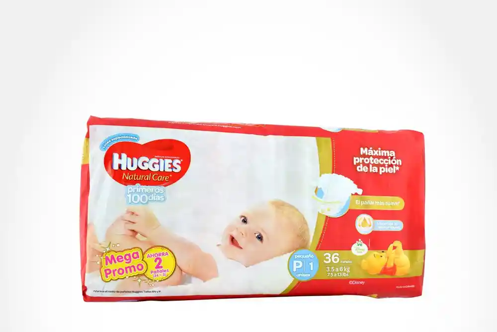 Huggies Pañales Desechables Natural Care