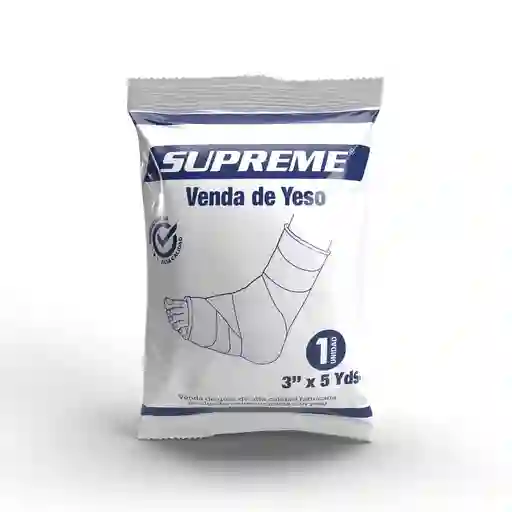Venda de Yeso Supreme 3x5 Yds
