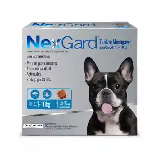 Nexgard Antipulgas Para Perros De 4.1 A 10 Kg